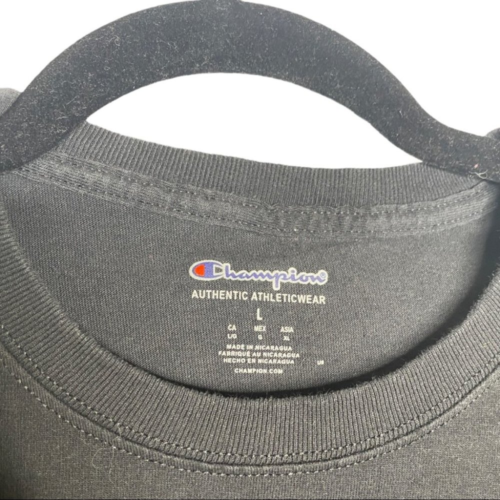 Champion Black Men's T-shirt Dawson 19 ROA Size L - Picture 5 of 11